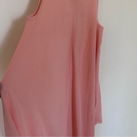 Elan Melon Asymmetrical Midi Slip Cover up Dress - Women's Medium New - Picture 5 of 9